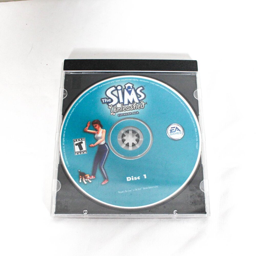The Sims Unleashed PC Expansion Pack Discs 1 & 2 Only